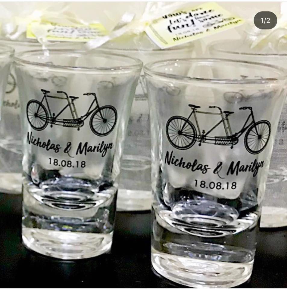 Destination Wedding Shot Glasses Personalized Wedding Favors Frosted  Shot Glasses Gifts For Wedding Guests The Adventure Begins 2A